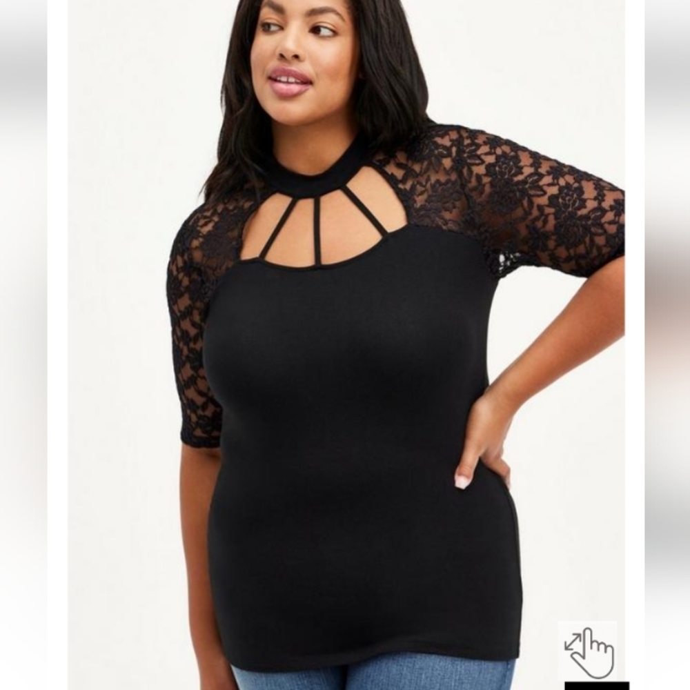 Torrid foxy top